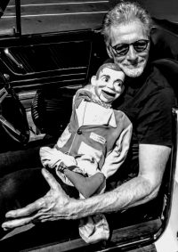 Dominic Zuccone with puppet Author Photo